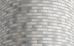 Кирпич облицовочный Ashen гладкий, 250x120x65 мм Красная гвардия