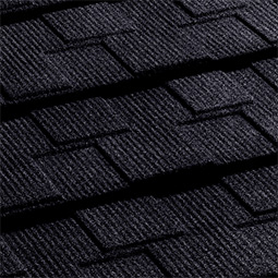 Композитная черепица Shingle Deep Black, Gerard