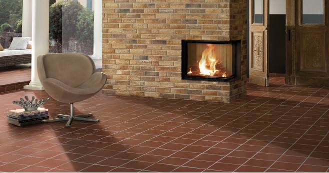 Клинкерная напольная плитка