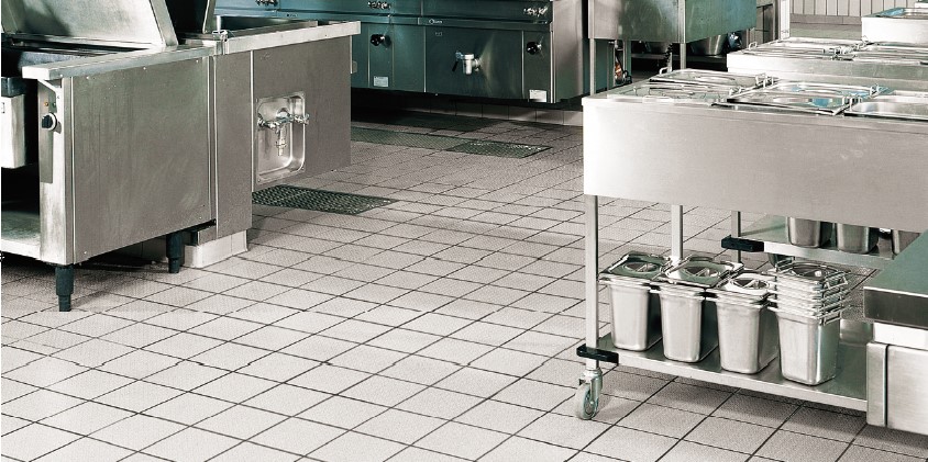 Напольная плитка для промышленных помещений