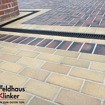 Клинкерная тротуарная плитка P273 Feldhaus Klinker 4