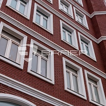 Кирпич Бордо гладкий Braer Административно-офисное здание г.Тула 2