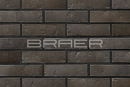 Кирпич керамический Браер кладка Нуар Терра, 250x120x65 мм BRAER