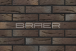Кирпич керамический Браер кладка Limited Этна кора дуба, 250x120x65 мм BRAER