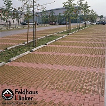 Клинкерная тротуарная плитка P402 Feldhaus Klinker 2