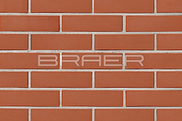 Кирпич керамический Красный гладкий, 250x85x65 мм BRAER